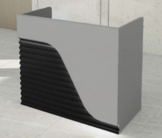 Braber Checkout tables with lighting black gray Golden Style.