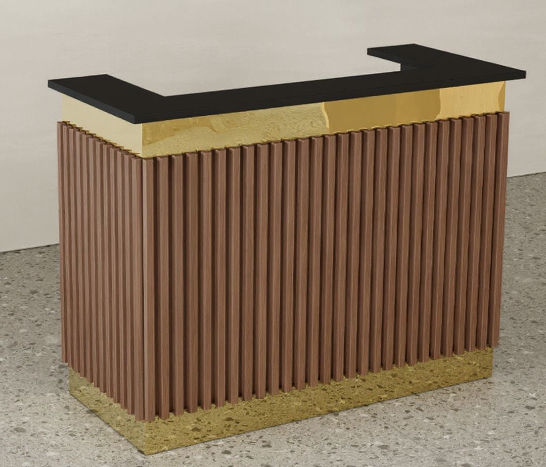 Vip luxury Checkout tables wood brown