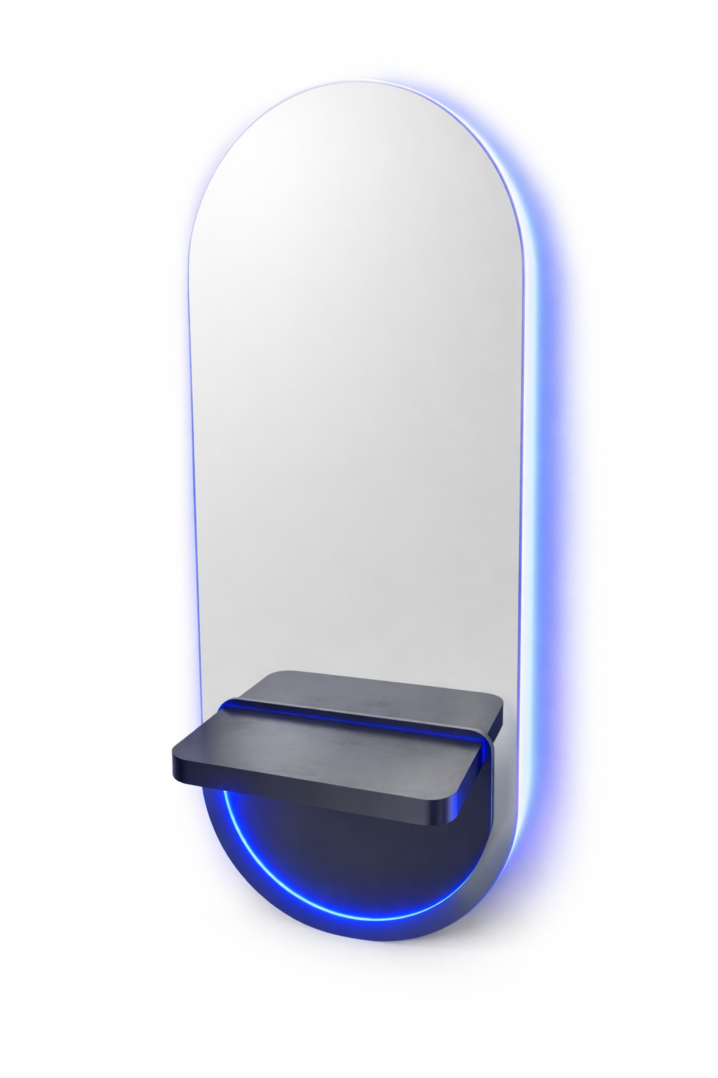 Luna Glow – RGB lighting, black plate & 3D design