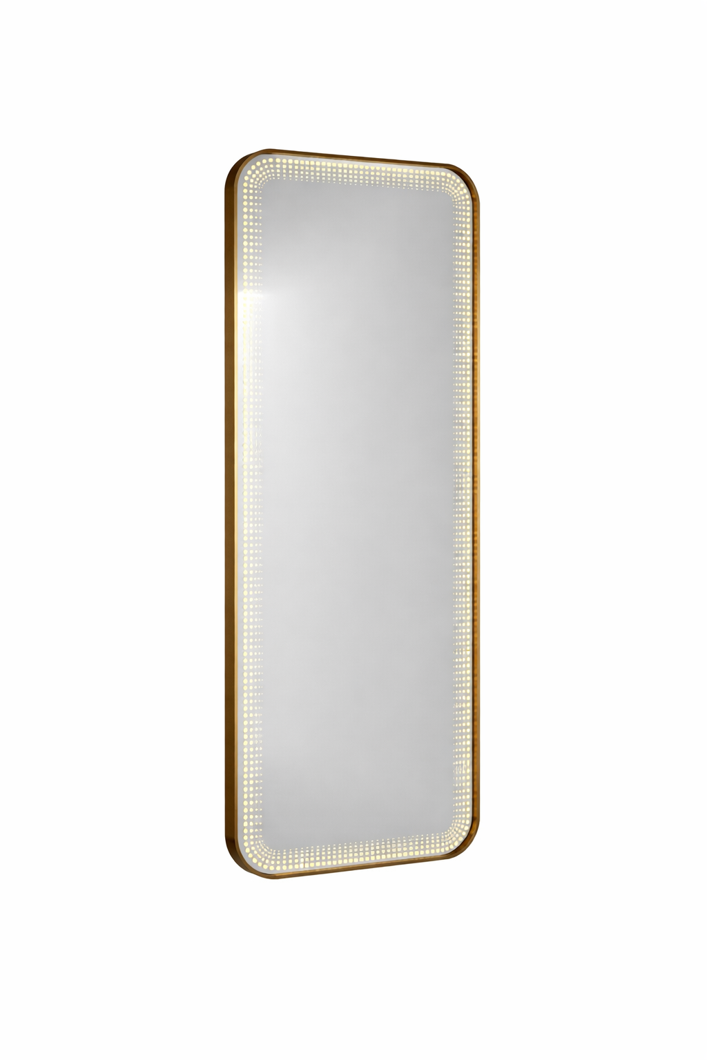 Mirror led cristal gold