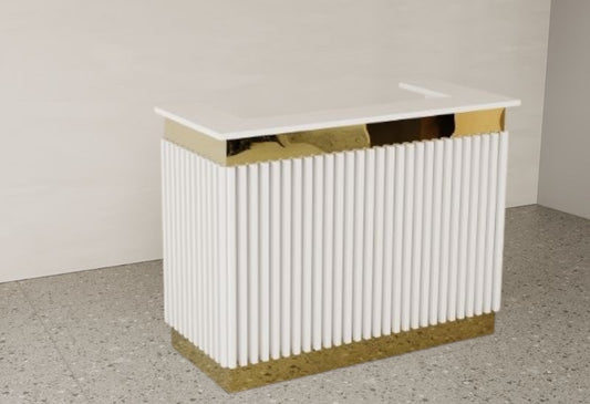 Vip luxury Checkout tables matt white