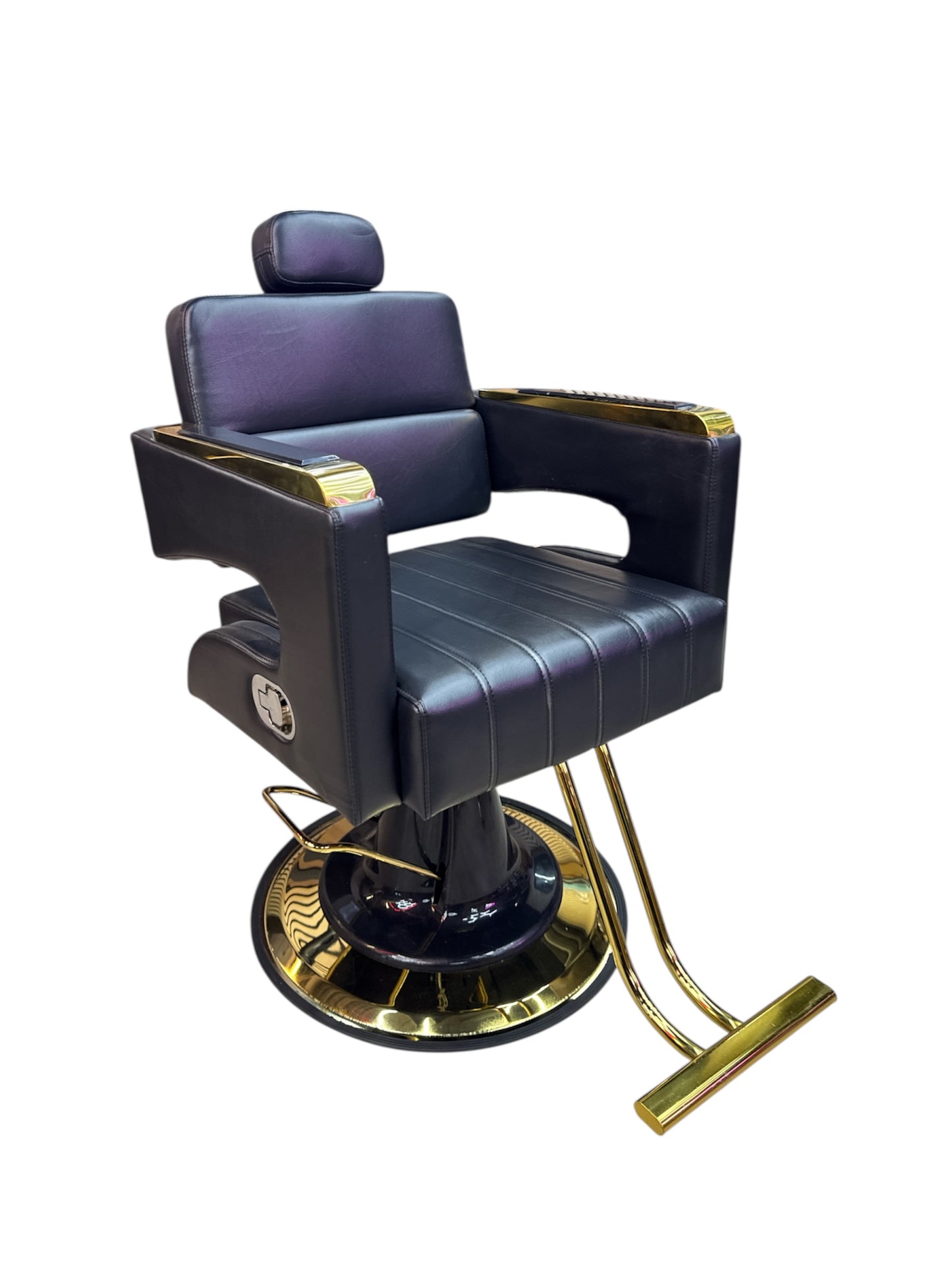 Women’s chair golden style black gold