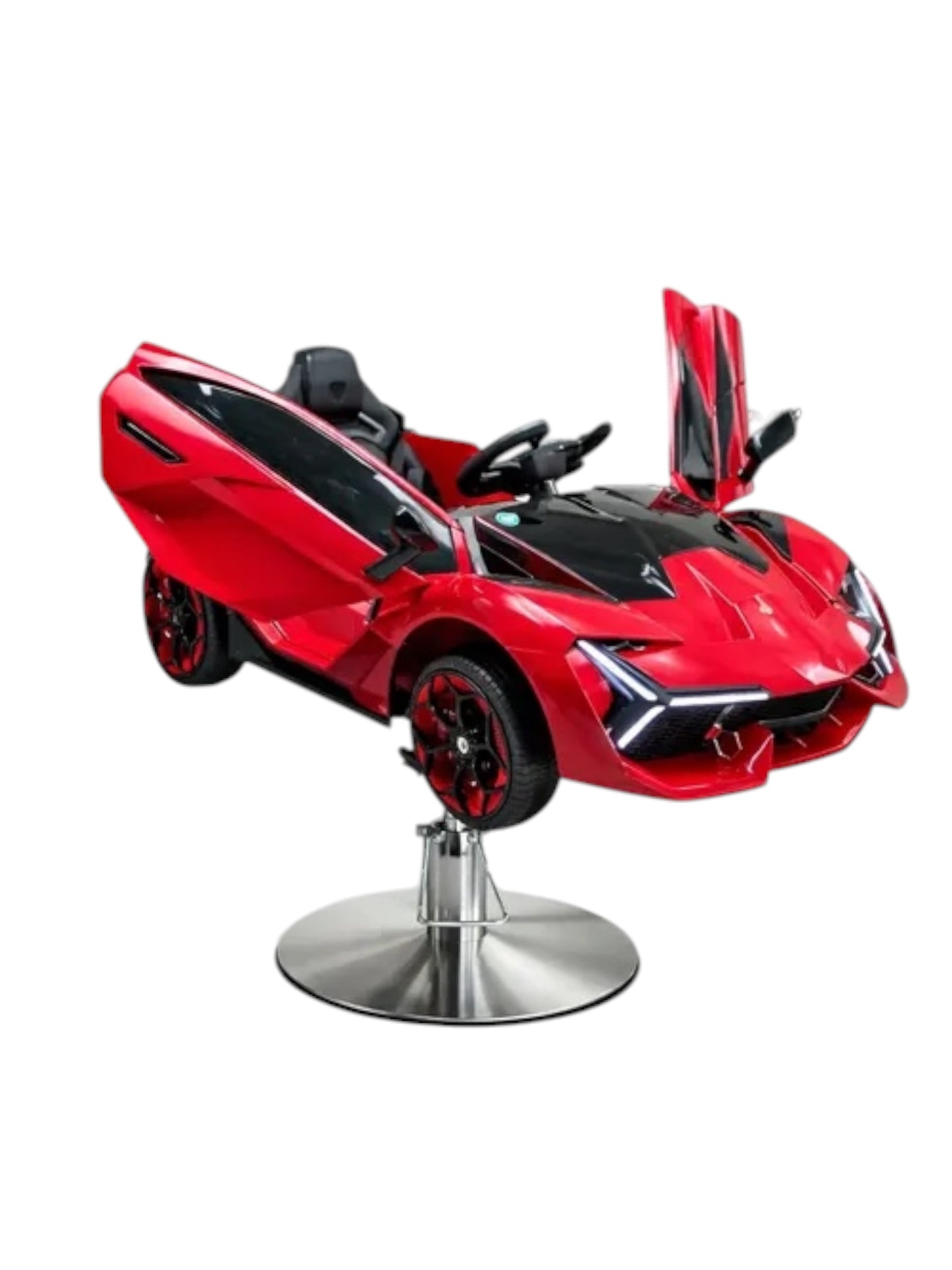 Lamborghini Sián v12 kids chair red black