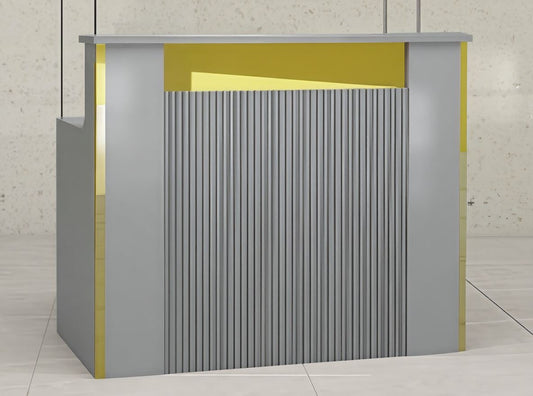 Braber Checkout tables gold grey Golden Style.