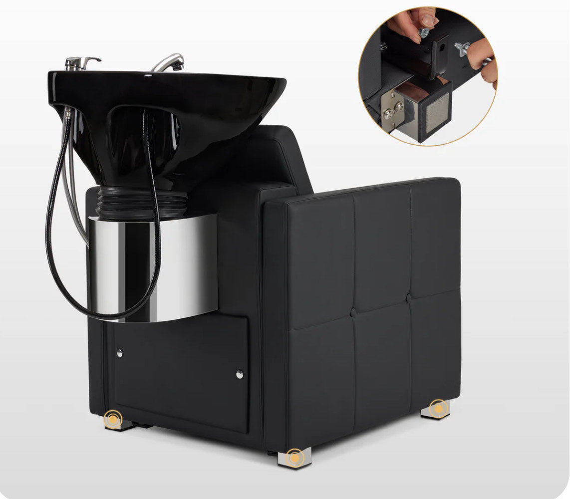 Goldenstyle Wash Unit black on black