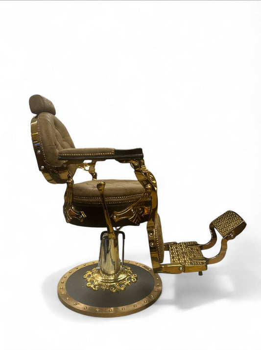 Golden style Chair brown/gold