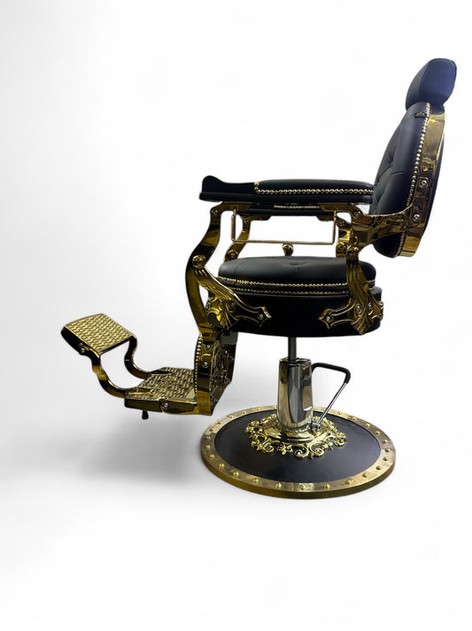 Golde style Chair gold/black