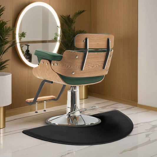 barber Anti-Fatigue Mat Round Golden style