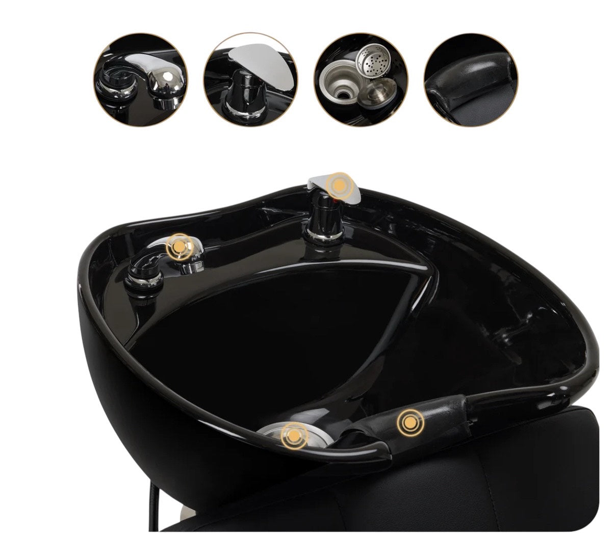 Goldenstyle Wash Unit black on black