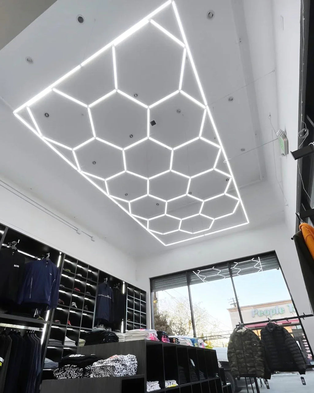 Hexagon lamp LED