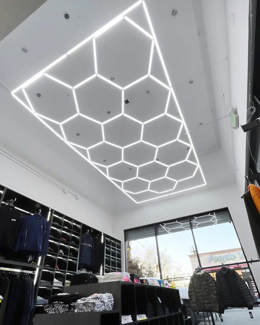 Hexagon lamp led