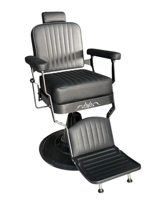 Cowboy chairs special edition black on black leather black frame