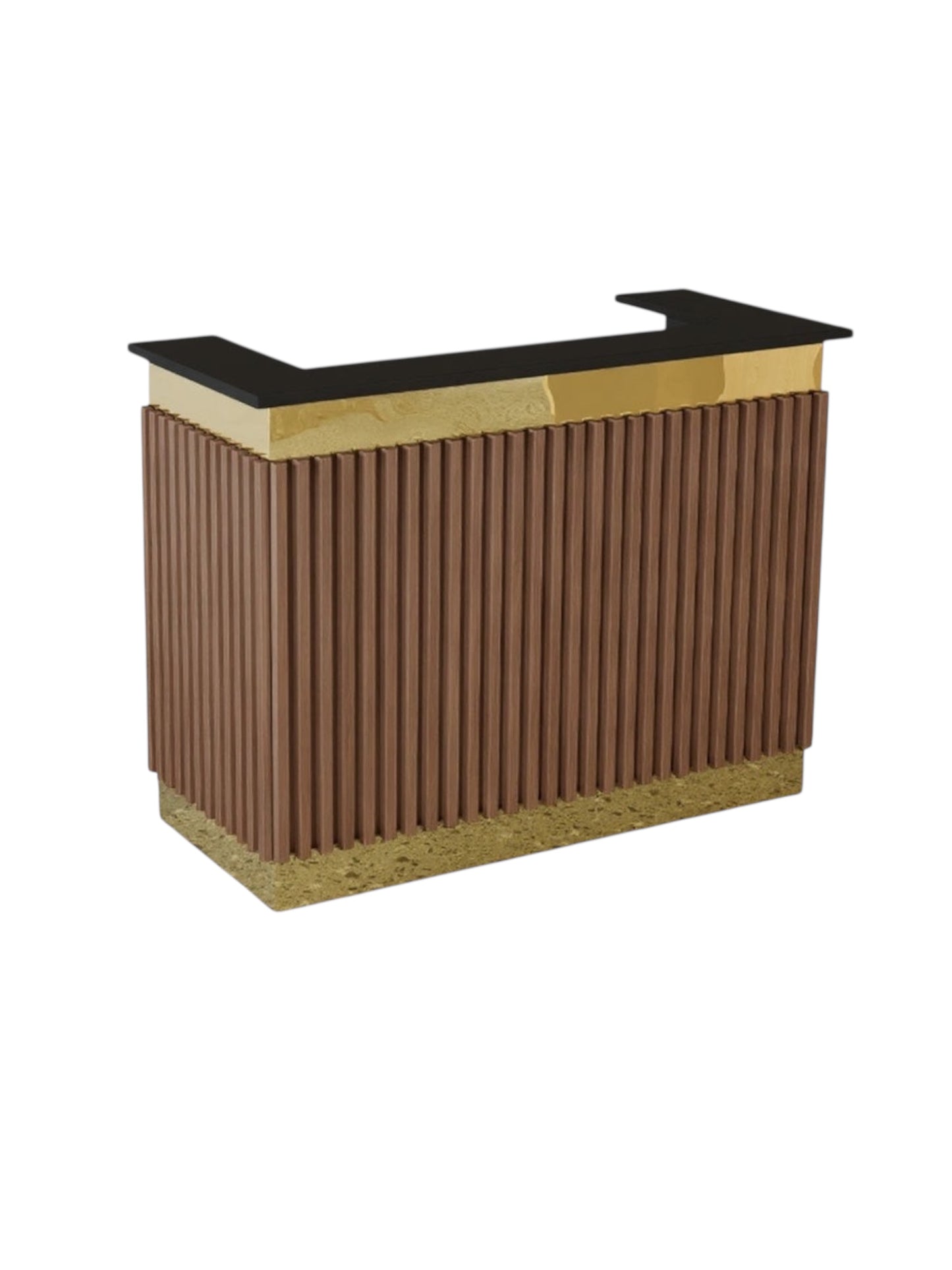 Vip luxury Checkout tables wood brown