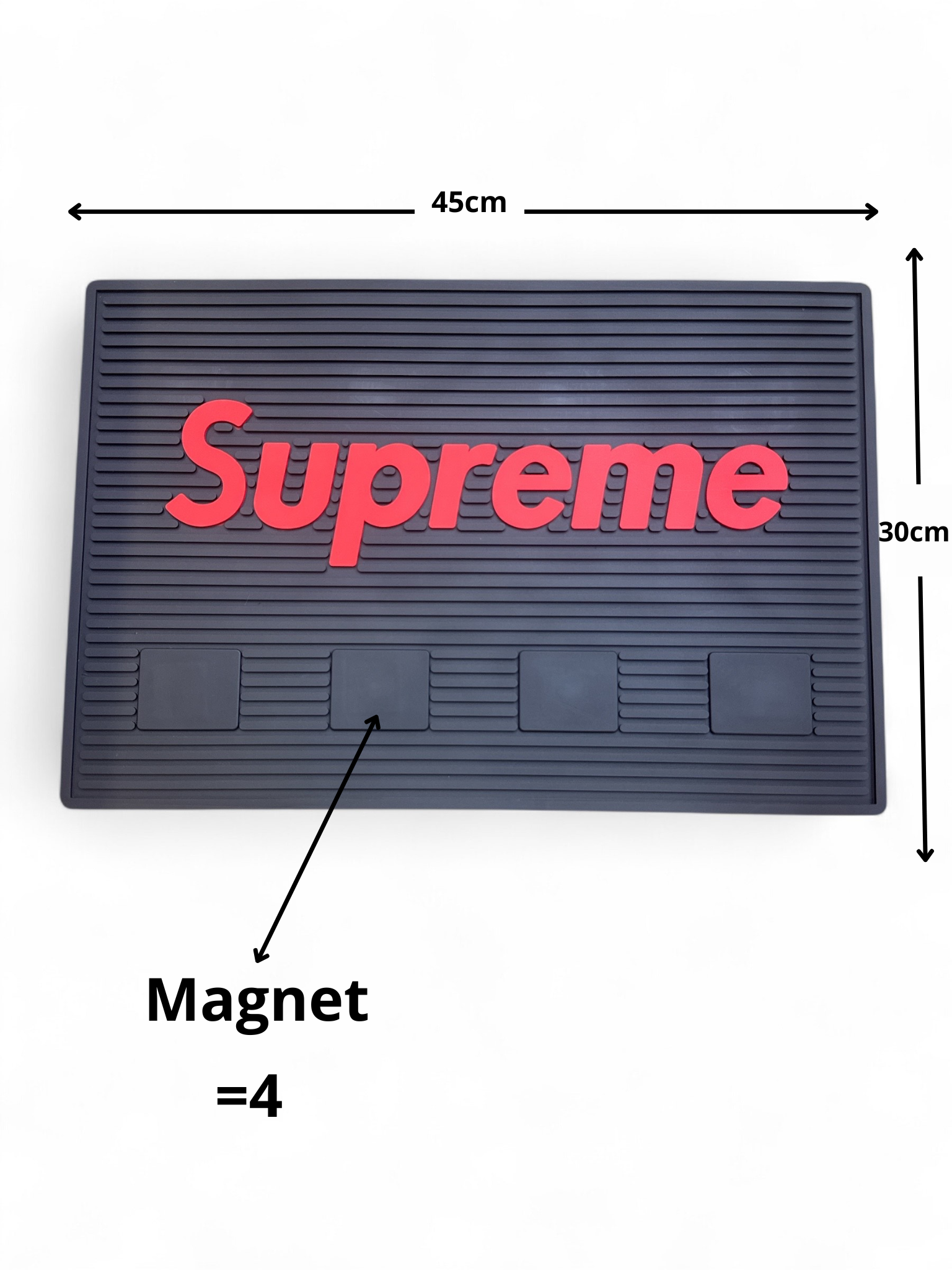 barber magnet mat supreme met 4 magnet