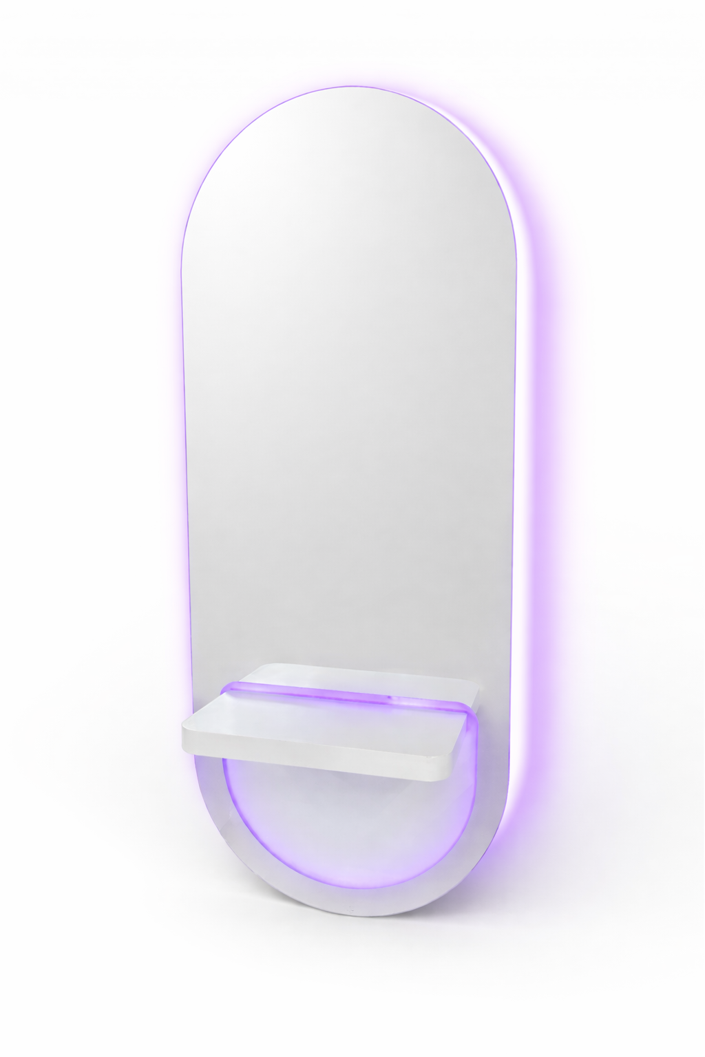 Luna Glow – RGB lighting, white plate & 3D design