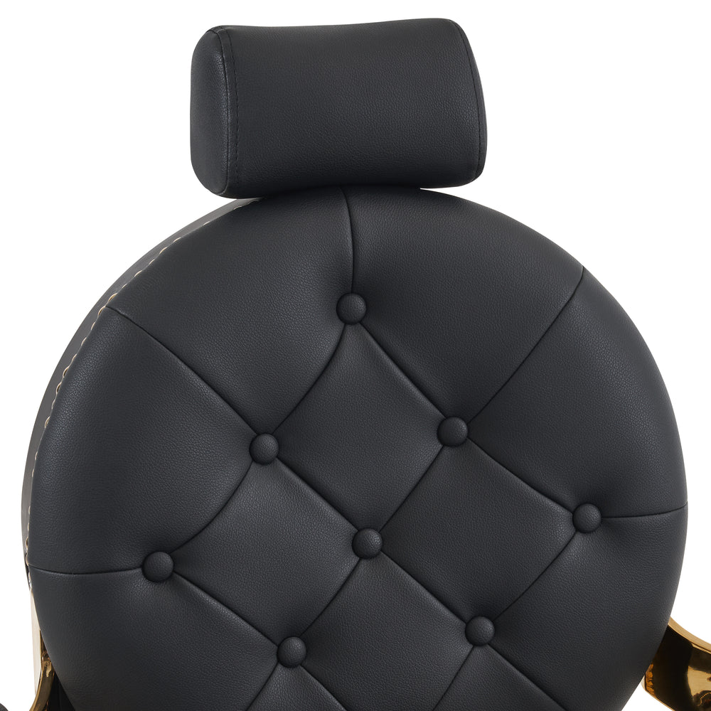 Golde style Chair gold/black