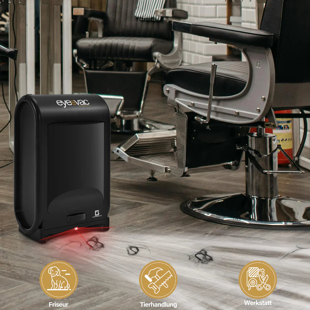 Barber Vacuum Cleaner Golden Style.