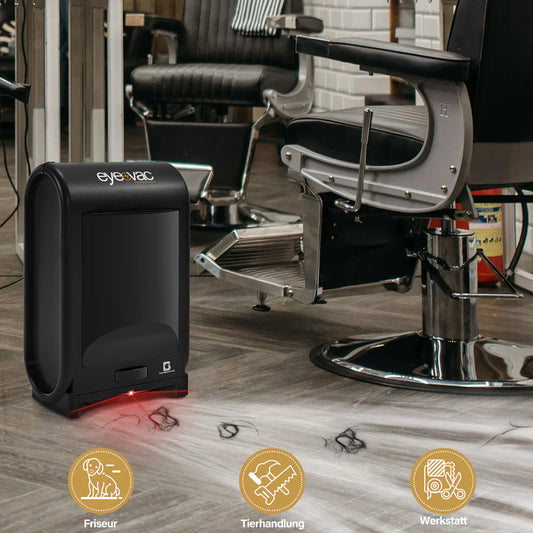 Barber Vacuum Cleaner Golden Style.