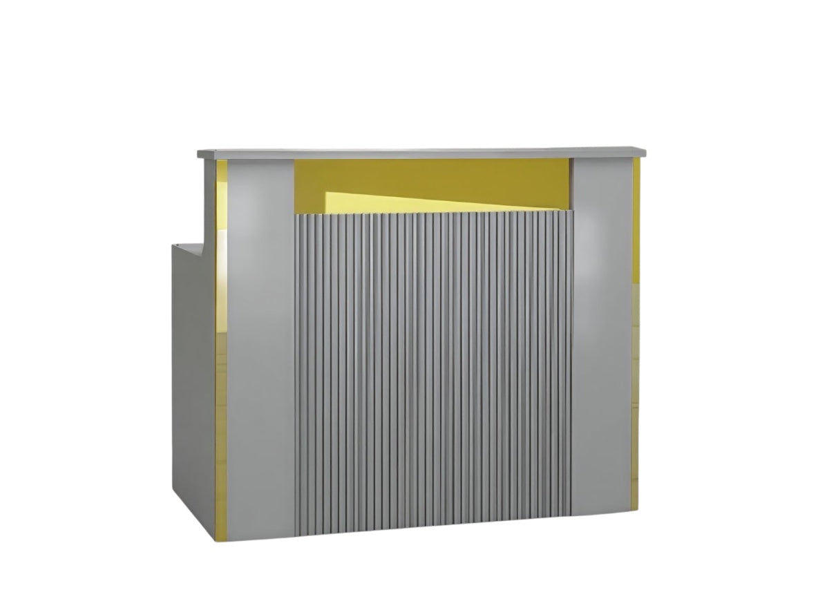 Braber Checkout tables gold grey Golden Style.