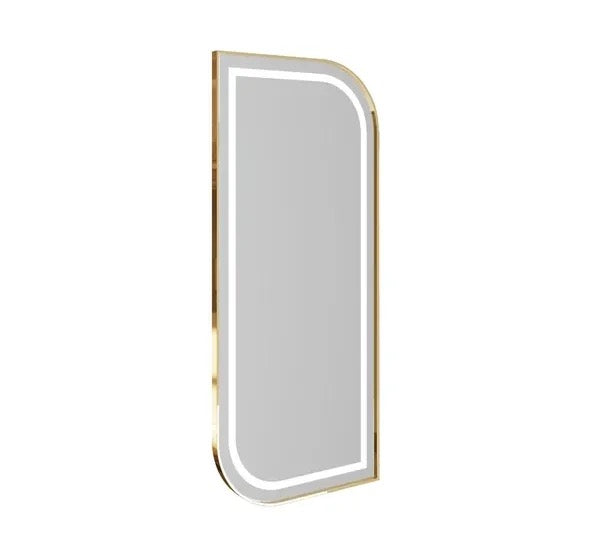 Barber mirror gold