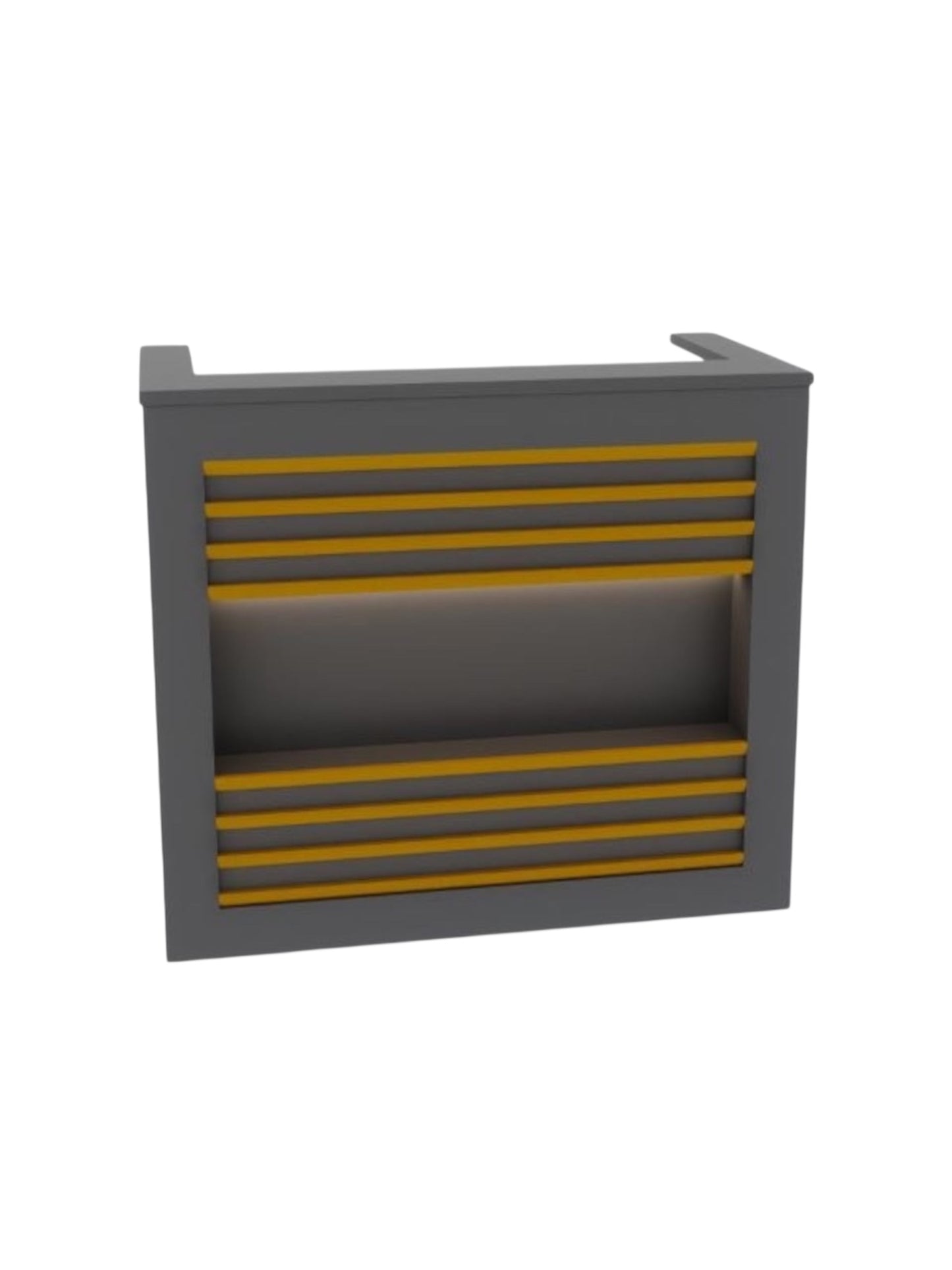 Barber Checkout tables Golden Style.