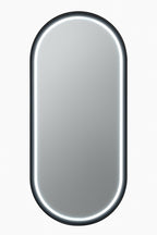 Barber led mirror Golden Style.