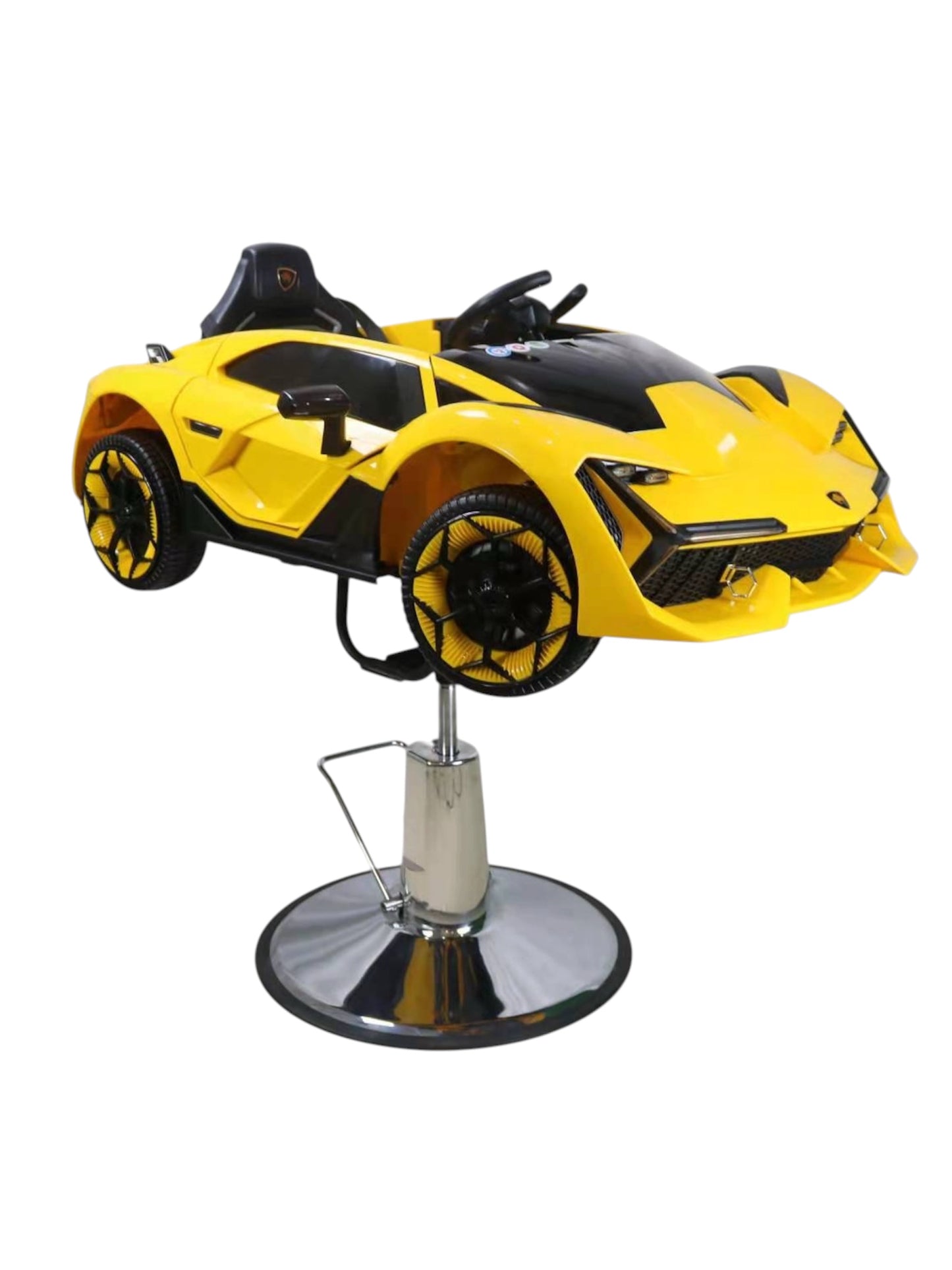 Lamborghini Sián v12 kids chair yellow
