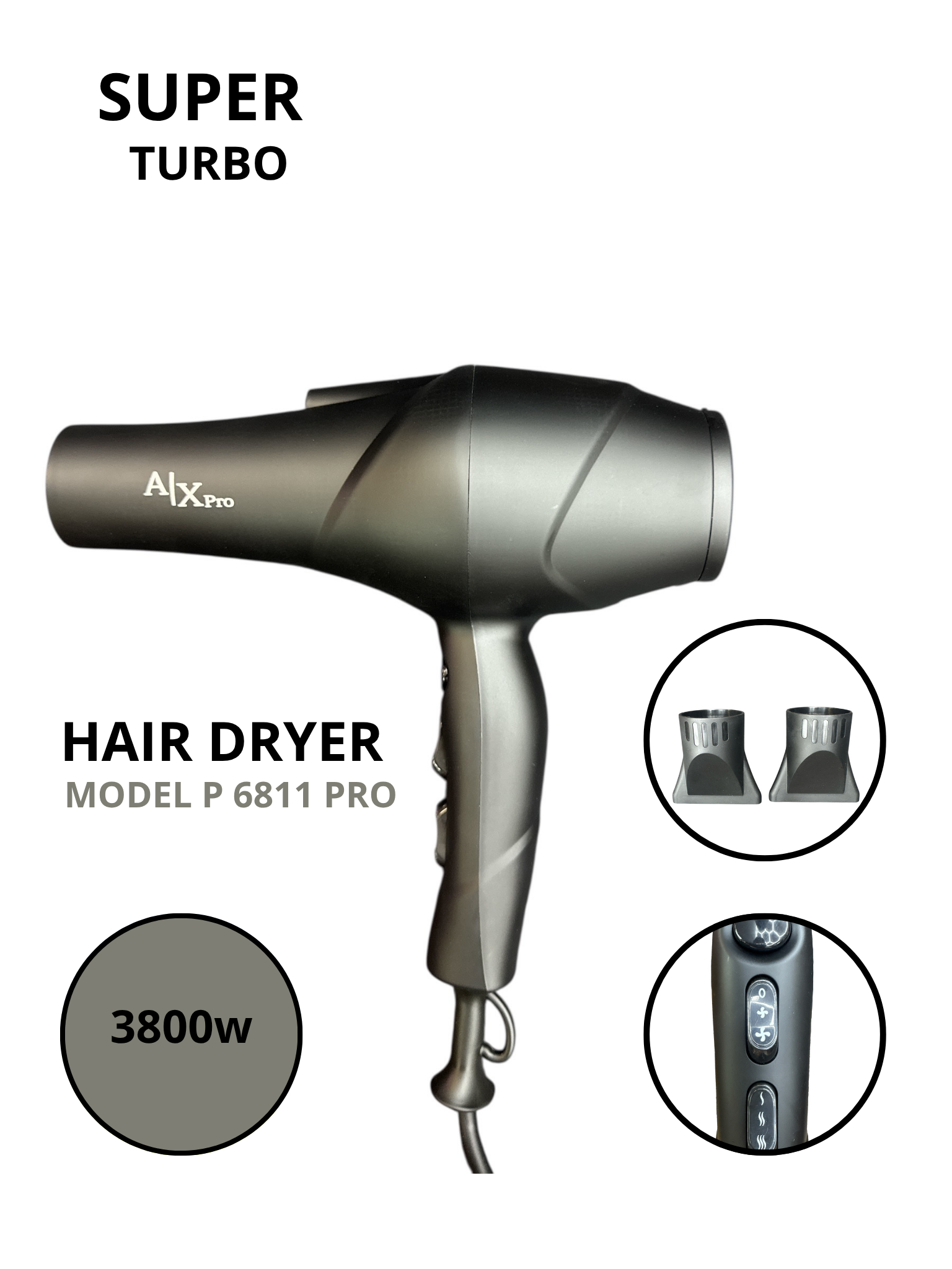 Hair Dryer Pro 3800 watts