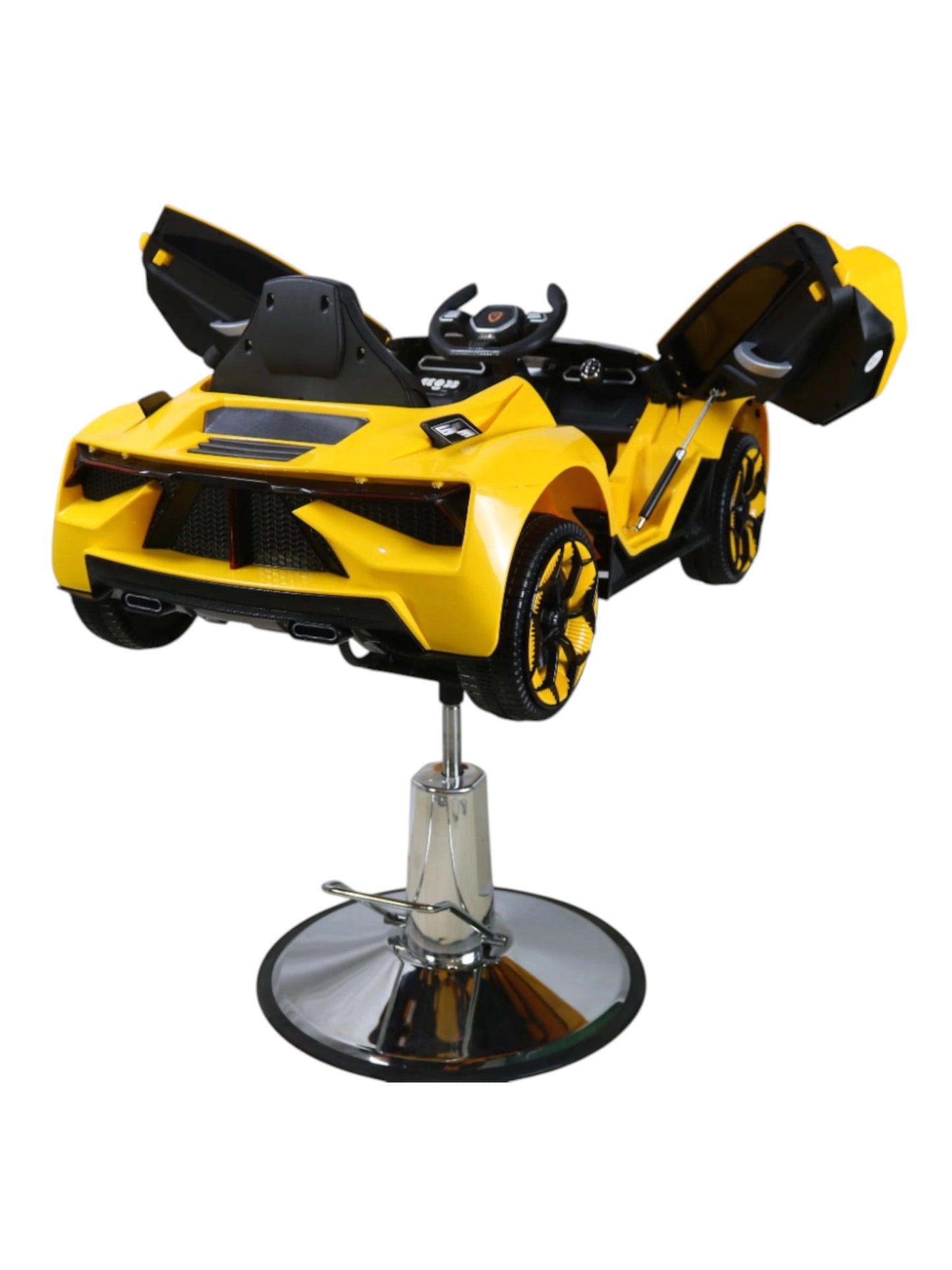 Lamborghini Sián v12 kids chair yellow