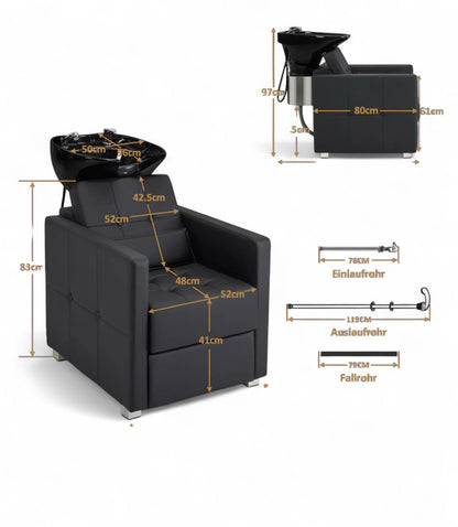 Goldenstyle Wash Unit black on black