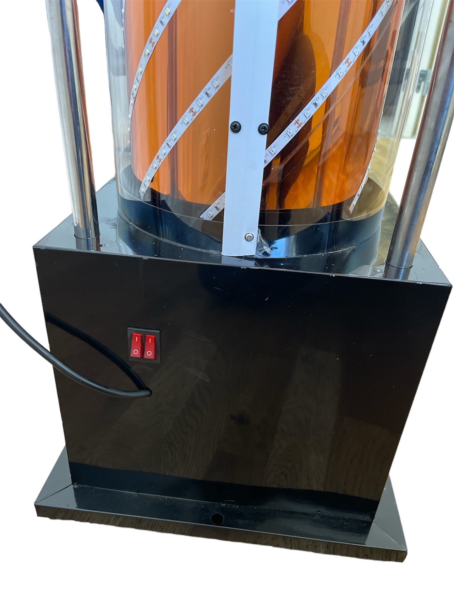 Golden style barber lamp