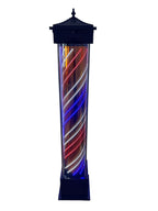 Golden style barber lamp