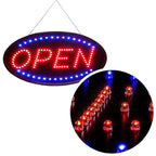BOTC Neon lighting-LED open sign - 25x48cm - OPEN LED signs - Shop sign OPEN - Advertising sign Golden Style.