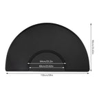 barber Anti-Fatigue Mat Round Golden style