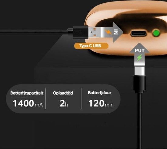 Kemei TX1 - Shaver - Shaver - Shaving - gold edition