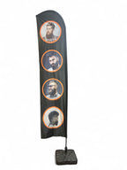 Barber flag Golden Style.