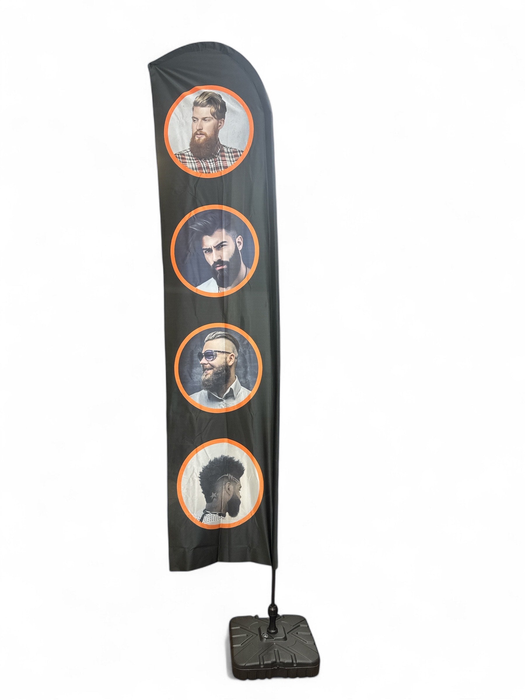 Barber flag Golden Style.