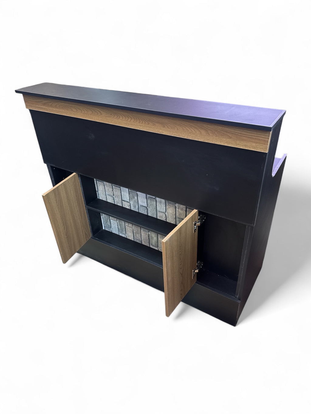 Reception Vintage Front Reception Table For Wooden Furniture Golden Style.