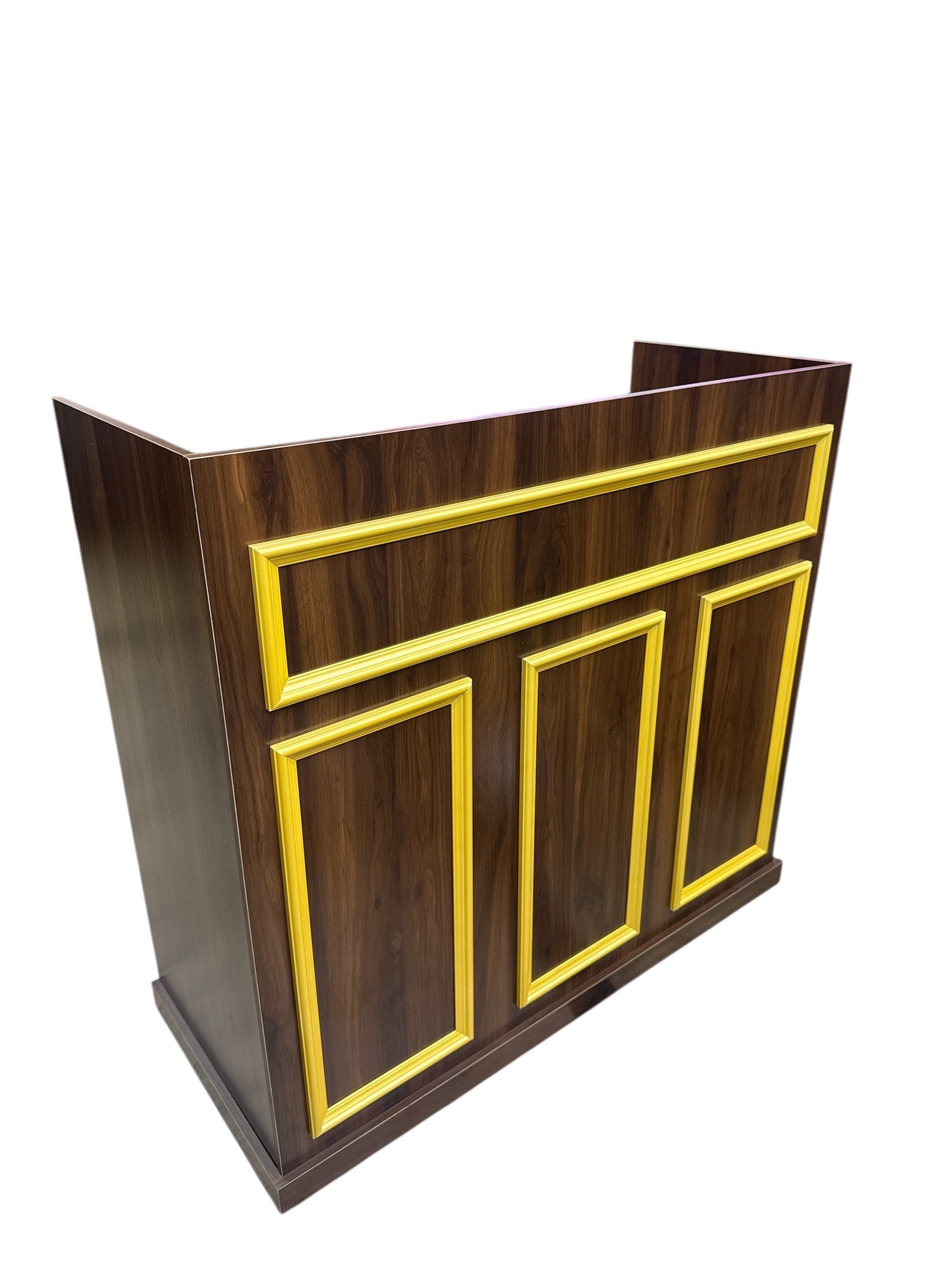 Reception Vintage Front Reception Table For Wooden Furniture.