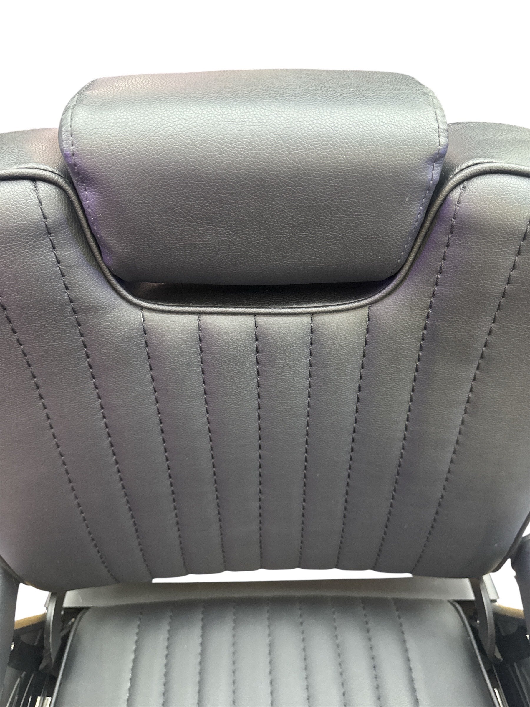 barber Chairs black on black Golden Style.