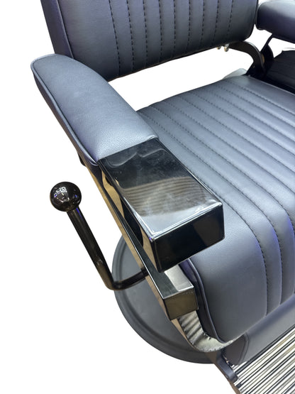 barber Chairs black on black Golden Style.