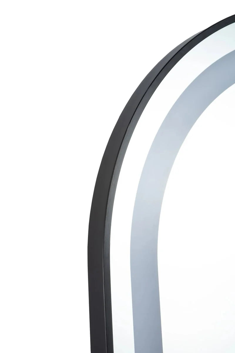 Barber led mirror Golden Style.