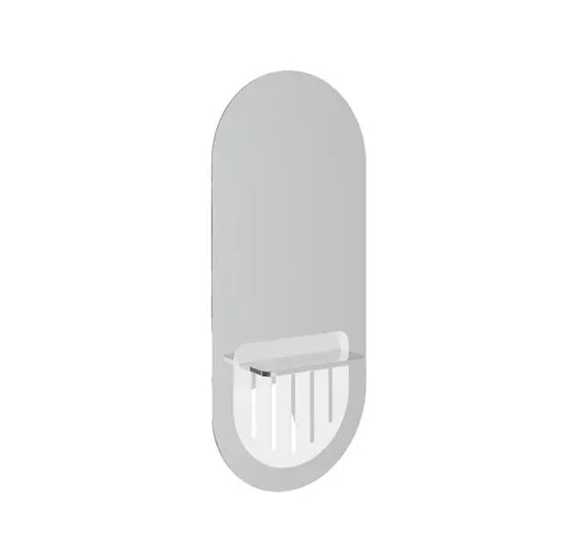 Barber mirror led gold Golden Style.
