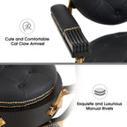 Golde style Chair gold/black
