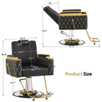 Barber Chair Golden Style.